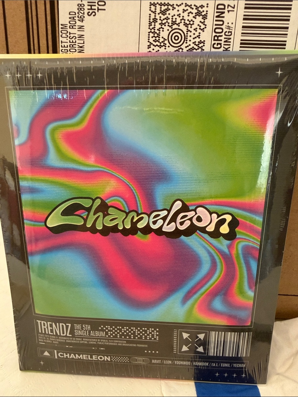 Kpop group Trendz Album:  Chameleon